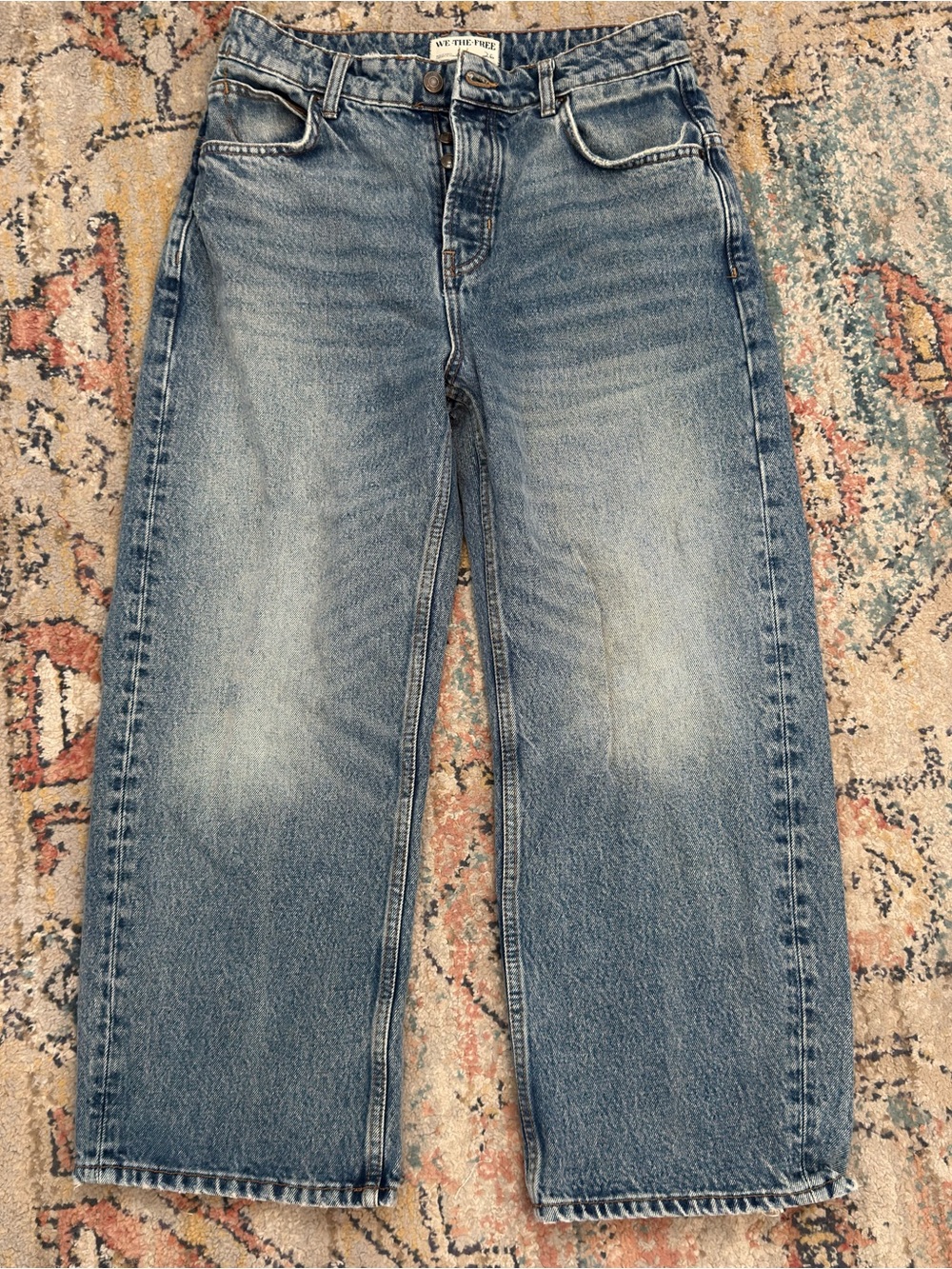 Free People Deep Trance Boyfriend Jeans